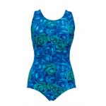 Dolfin Aquashape  Poly Print Conserative Lap Suit - 223 Rosa