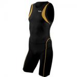 TYR Mens Carbon Zipperback Short John